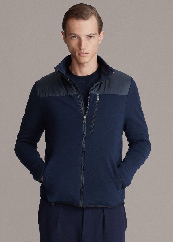 Ralph Lauren RLX Stretch Hybrid Jakke Herre Danmark (ENOKY4013)